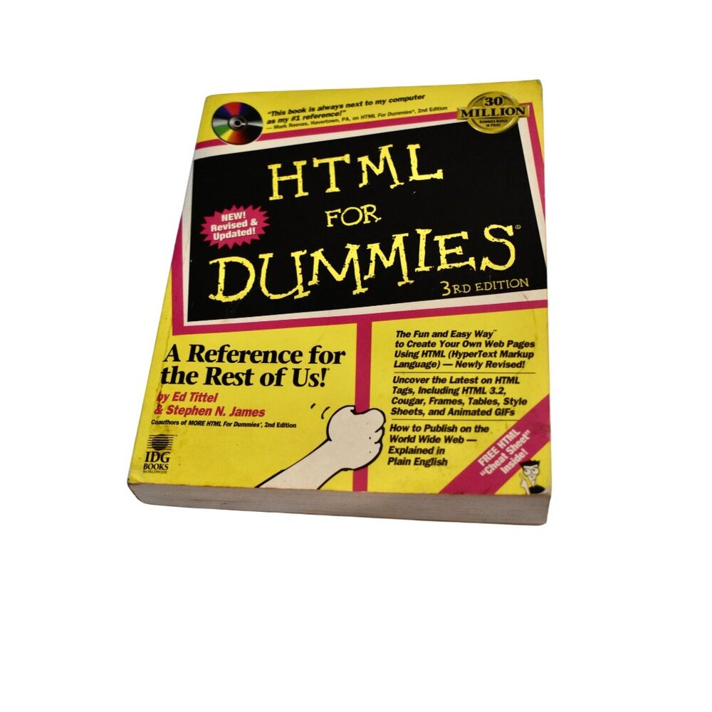 Used Book HTML for Dummies